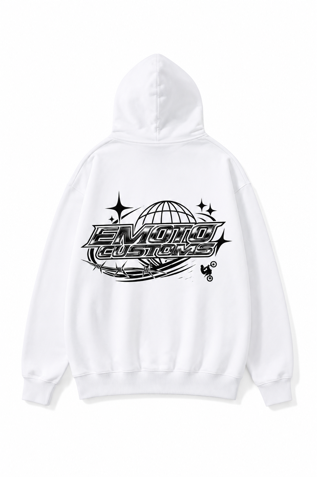 EMC White Hoodie