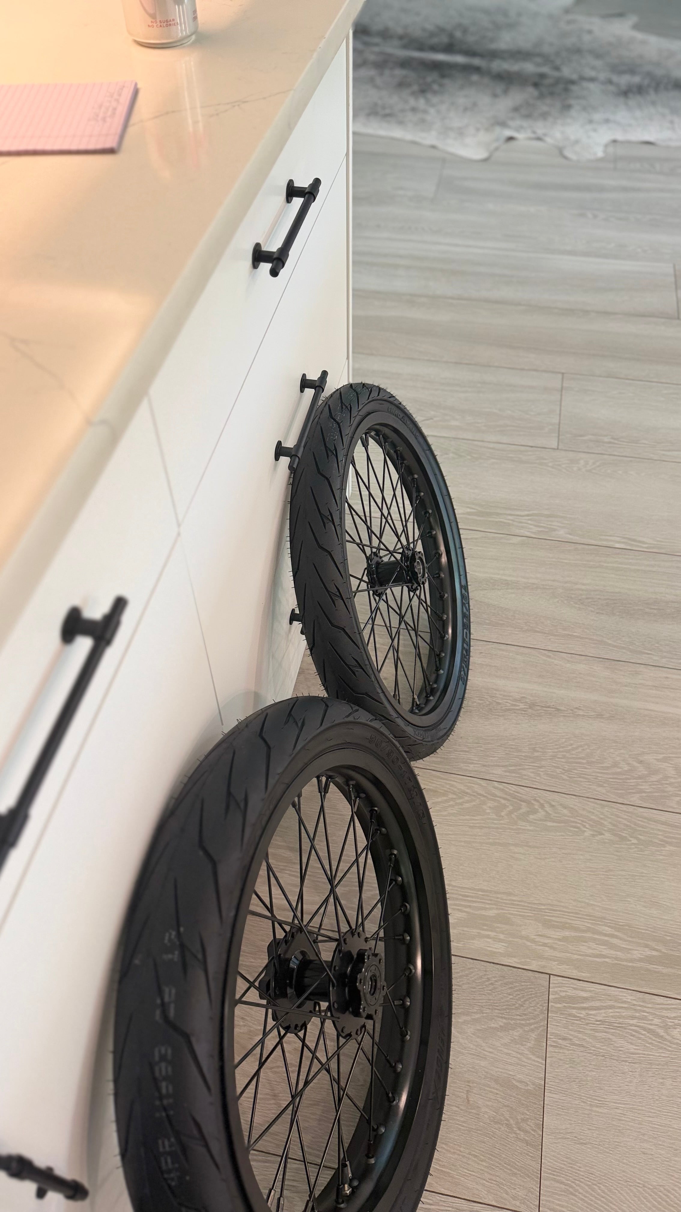 LBX/Eride Supermoto Wheel Set