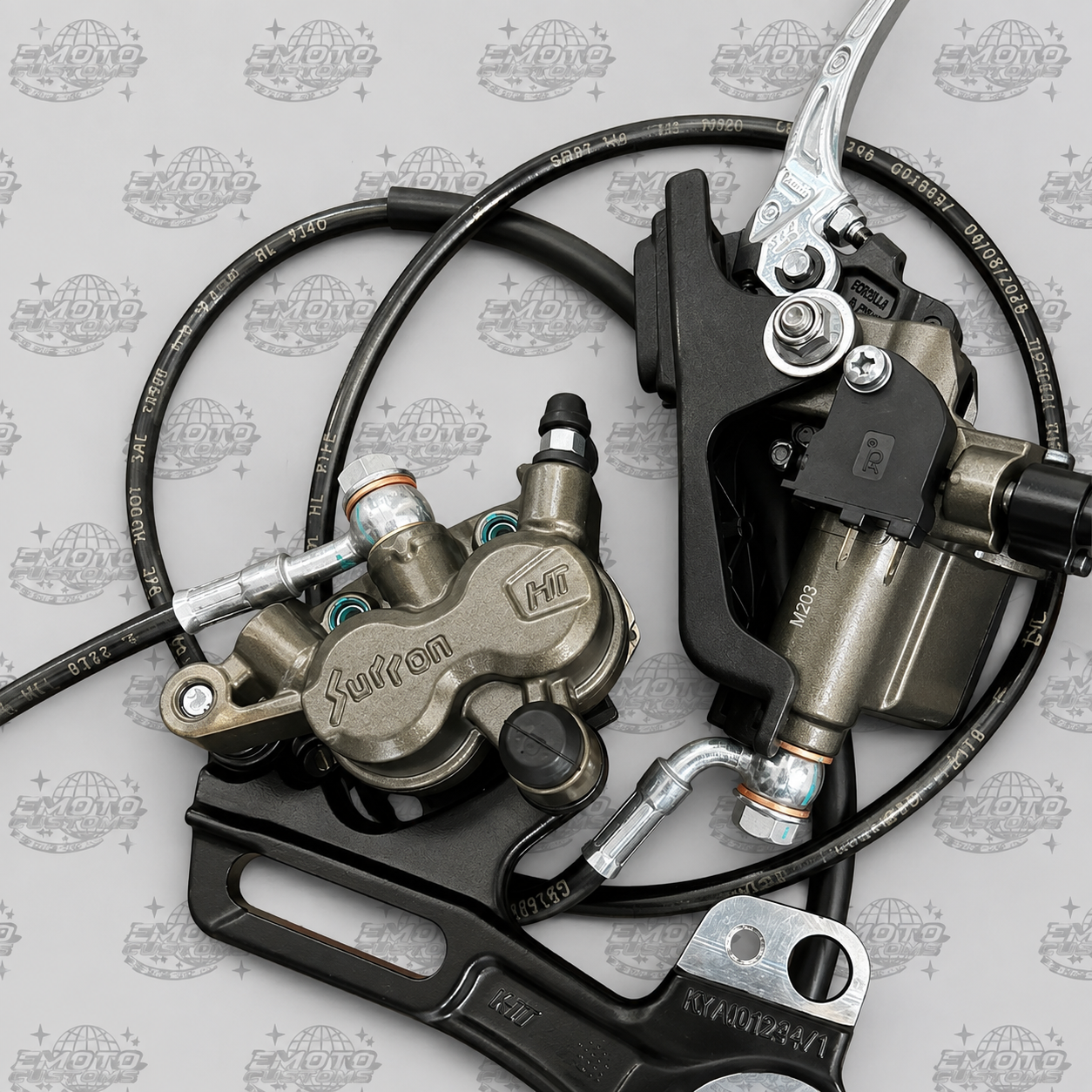 PRE-BLED ETM RTR OEM ULTRA BEE BRAKE KIT!