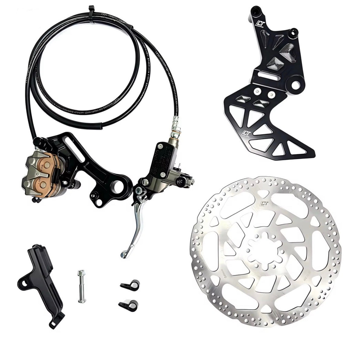 Ultra Bee Rear Brake Upgrade Kit For Surron LBX, Talaria, E-Ride Pro, 79 Bike, Ventus)