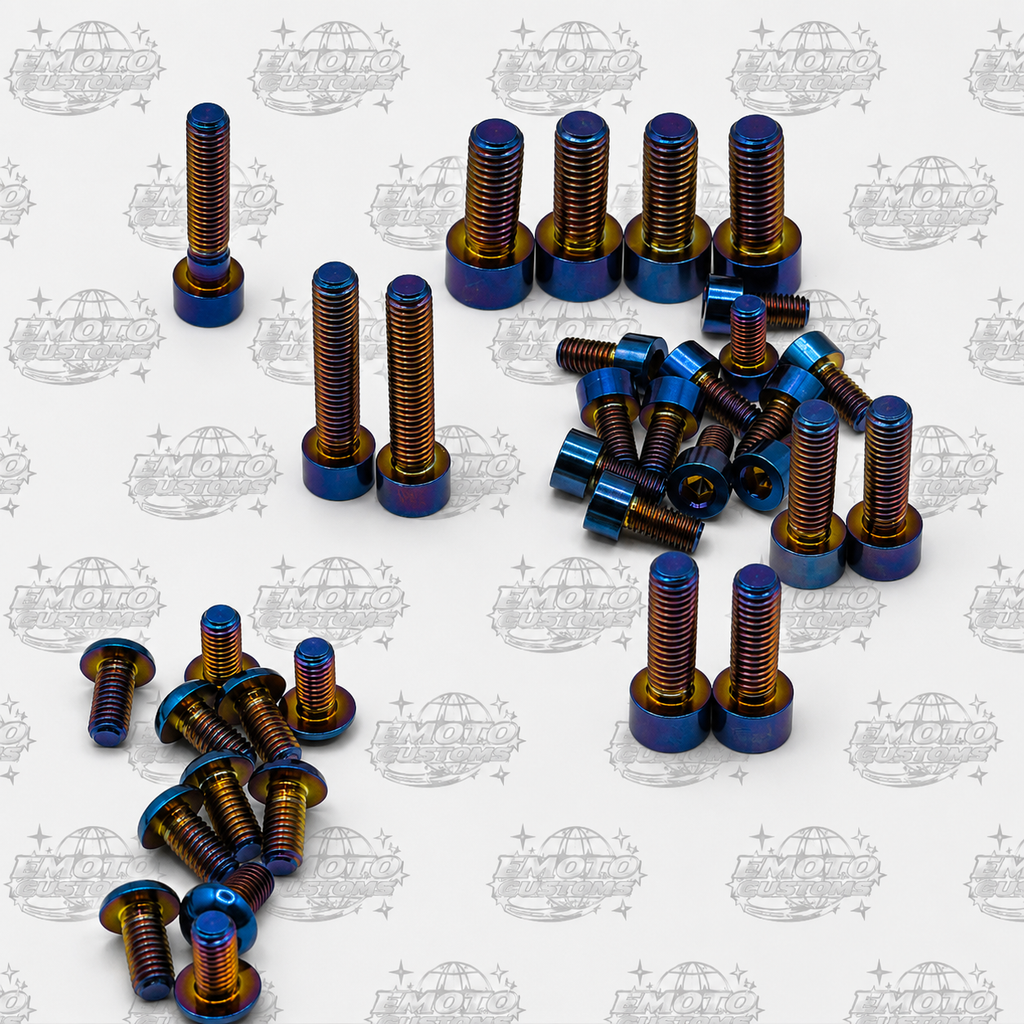 V2 Macfox X1/X2 Titanium Bolt Kit