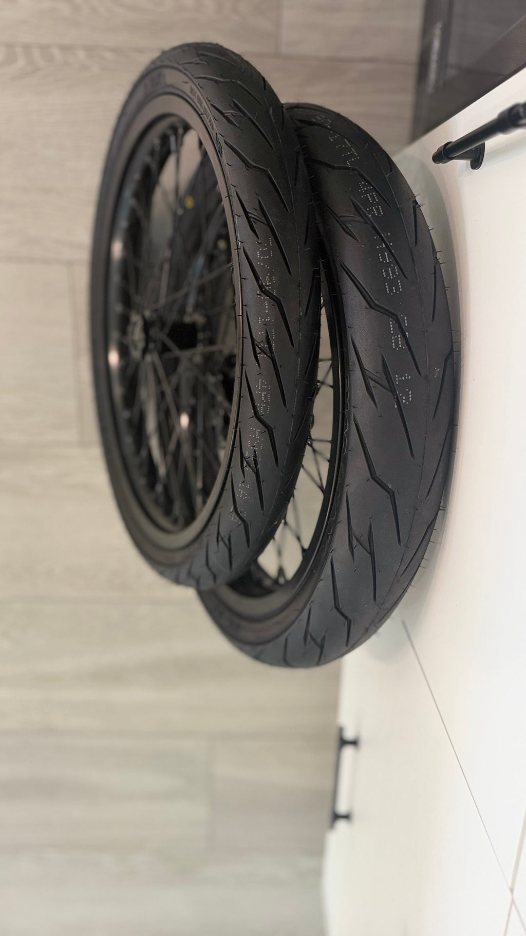 LBX/Eride Supermoto Wheel Set
