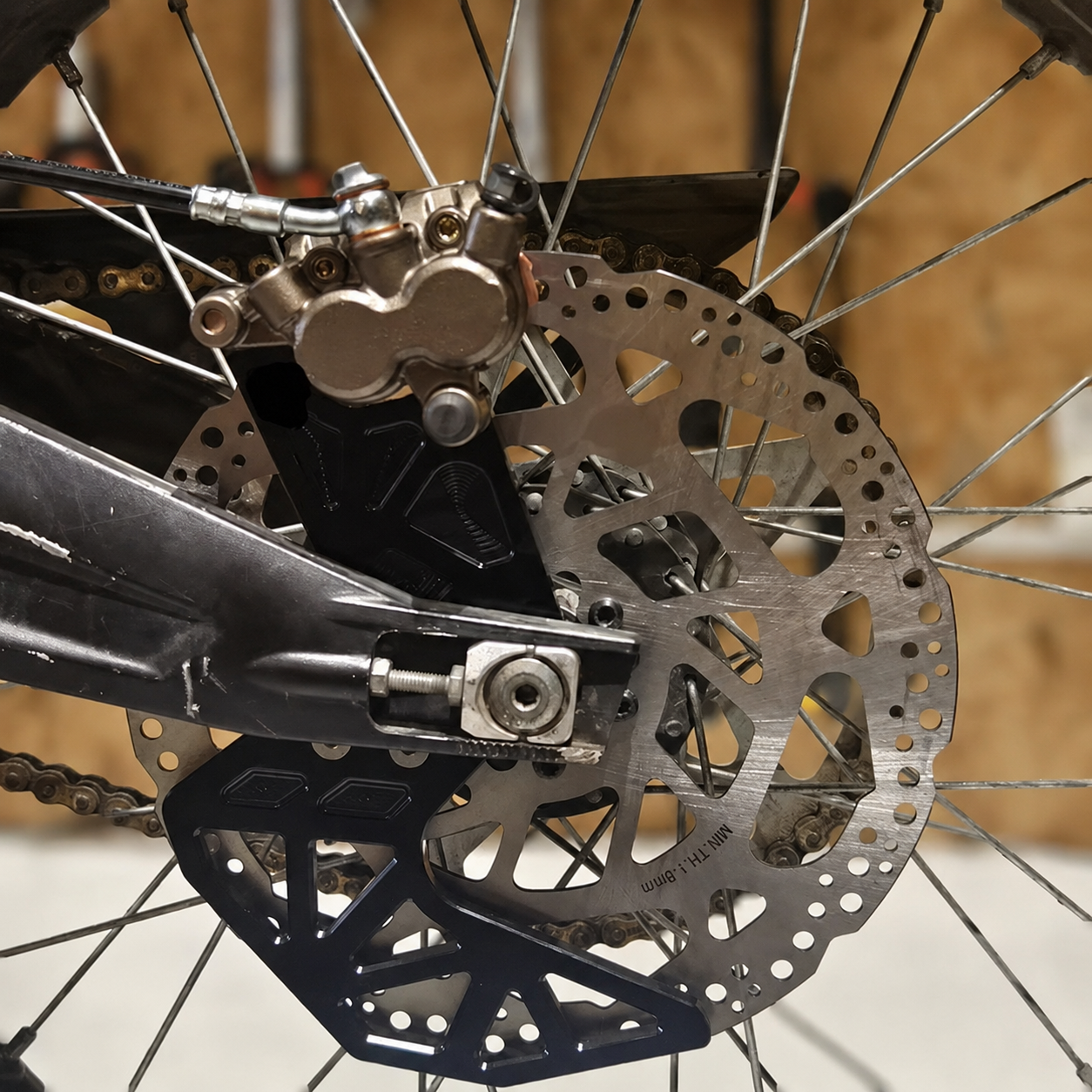 Ultra Bee Rear Brake Upgrade Kit For Surron LBX, Talaria, E-Ride Pro, 79 Bike, Ventus)