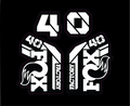 Fox 40 Fork Decals