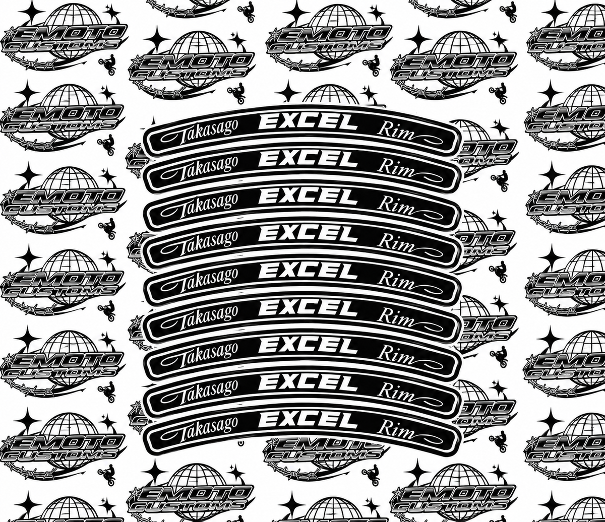 EXCEL Rim Decals