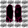 Ultra Bee Fork Guard Decals