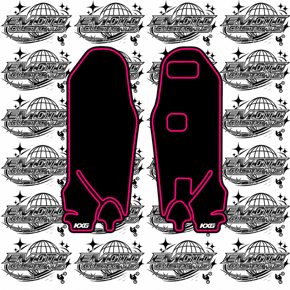 Ultra Bee Fork Guard Decals