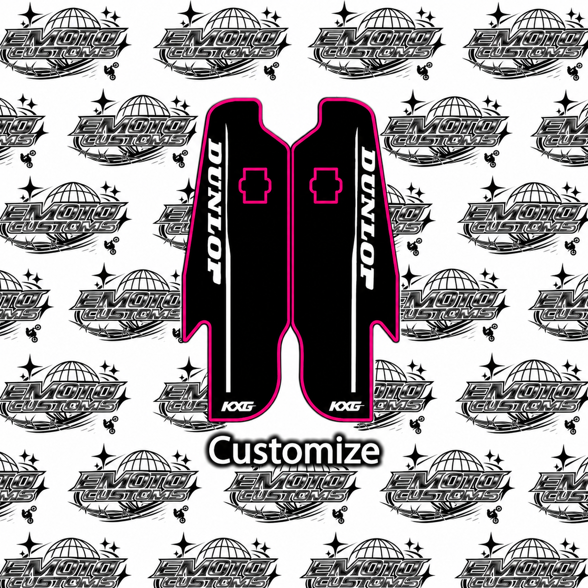RFLOXA Fork Guard Decals
