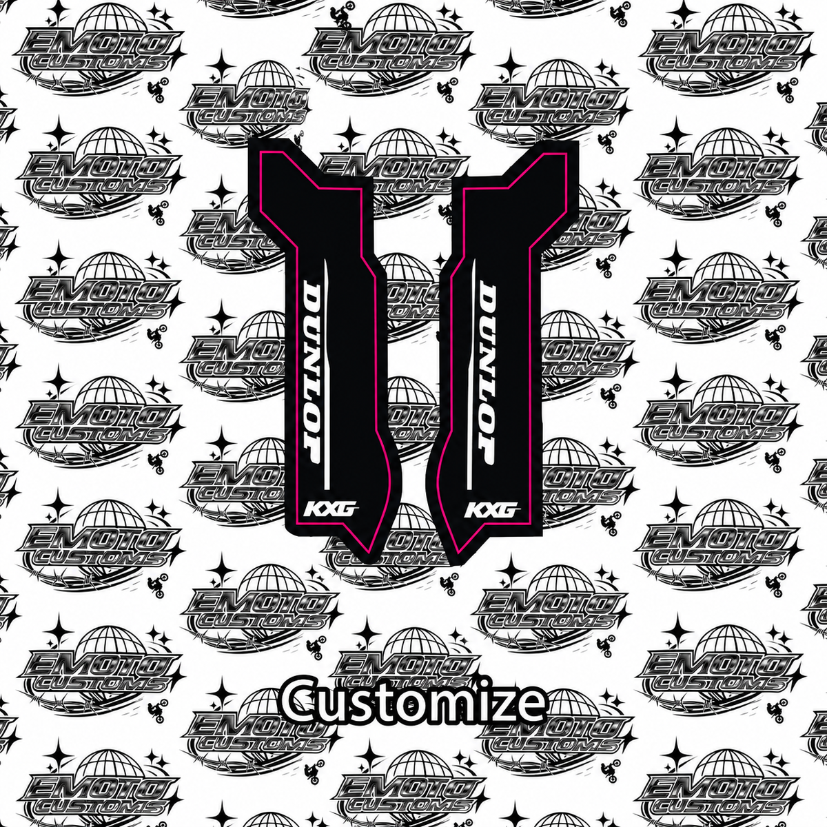 Eride Pro (SS 2.0) Fork Gaurd Decals