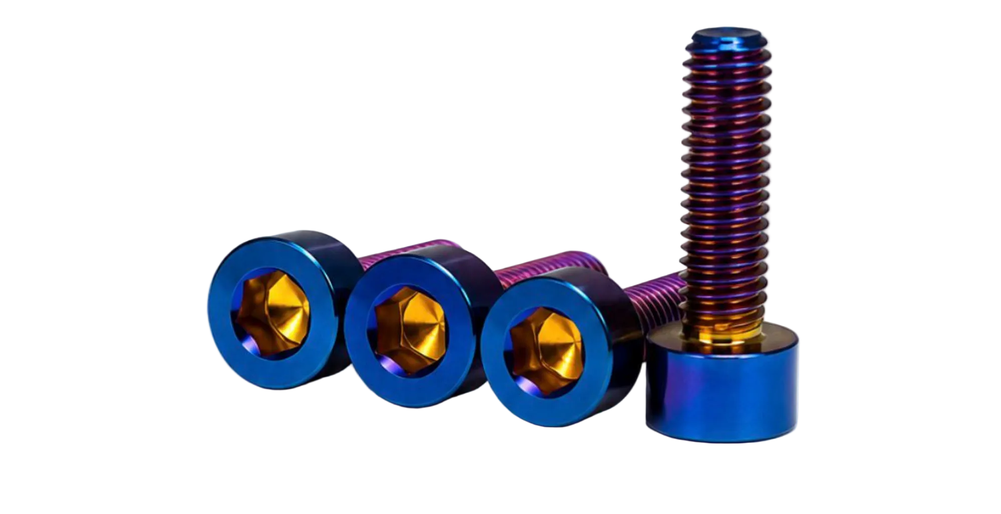 Direct mount titanium bolts