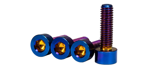Direct mount titanium bolts