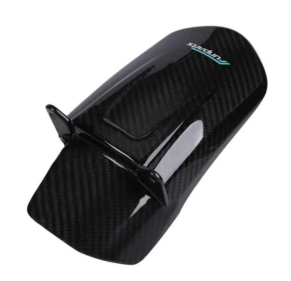 FunParts Real Carbon Fiber Rear Shock Fender Mudguard for Sur Ron Light Bee X S Off Road E-Bike