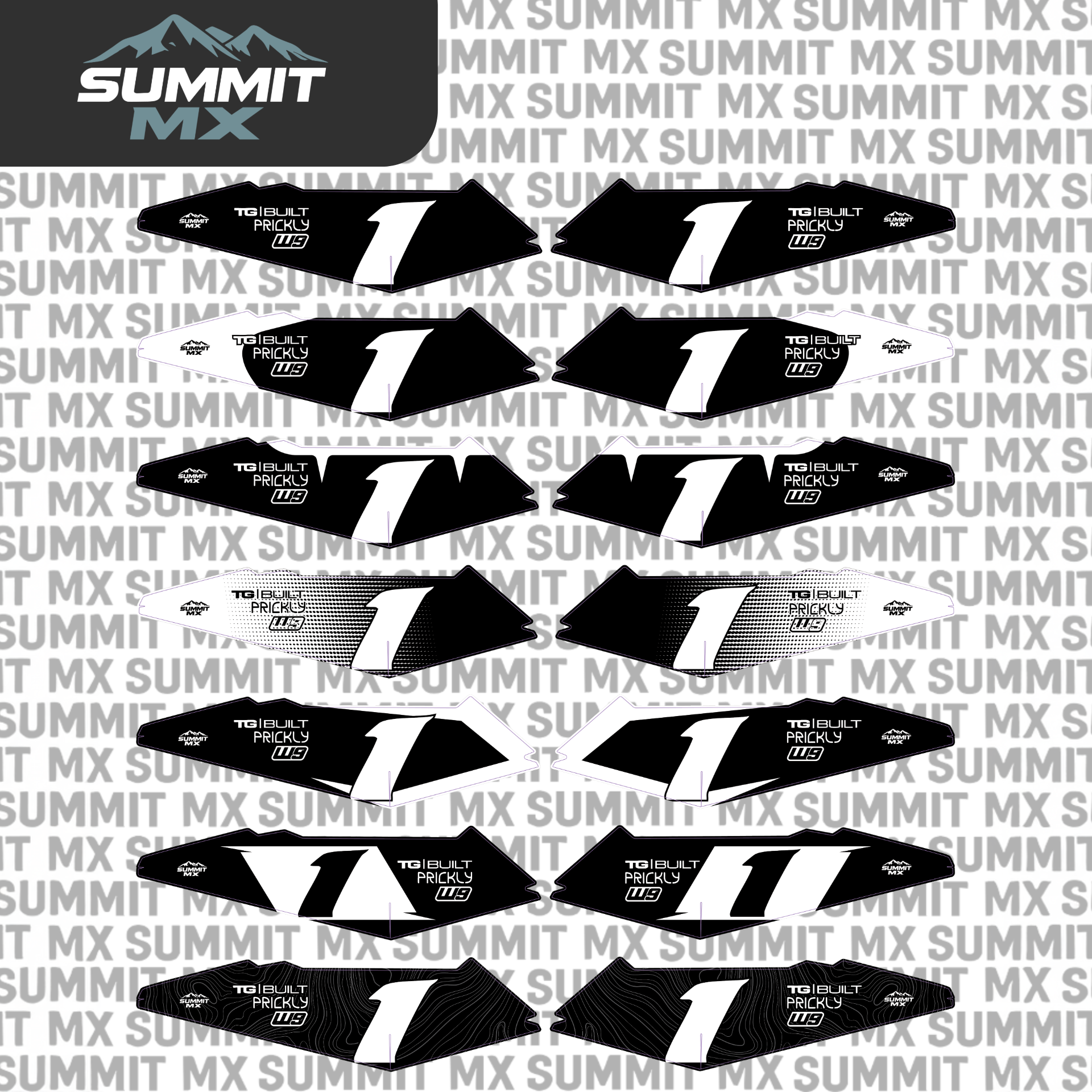 Surron LBX/Eride Pro Side Fender Decals