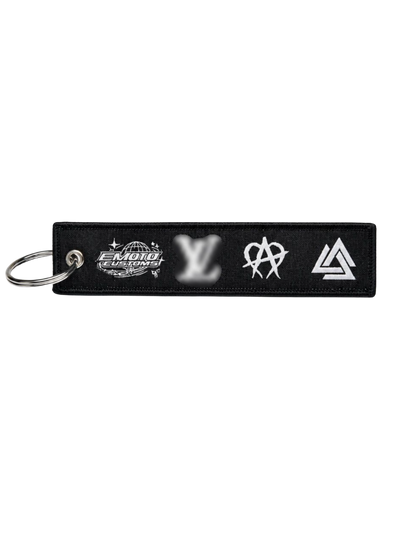 ￼Emotocustom keychain black