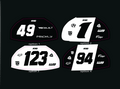 Kukirin G4 Plate Decals