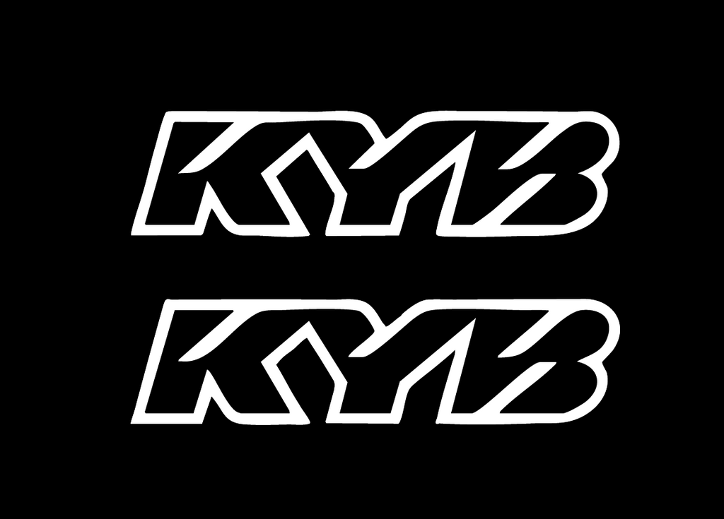 KYB Fork Stickers