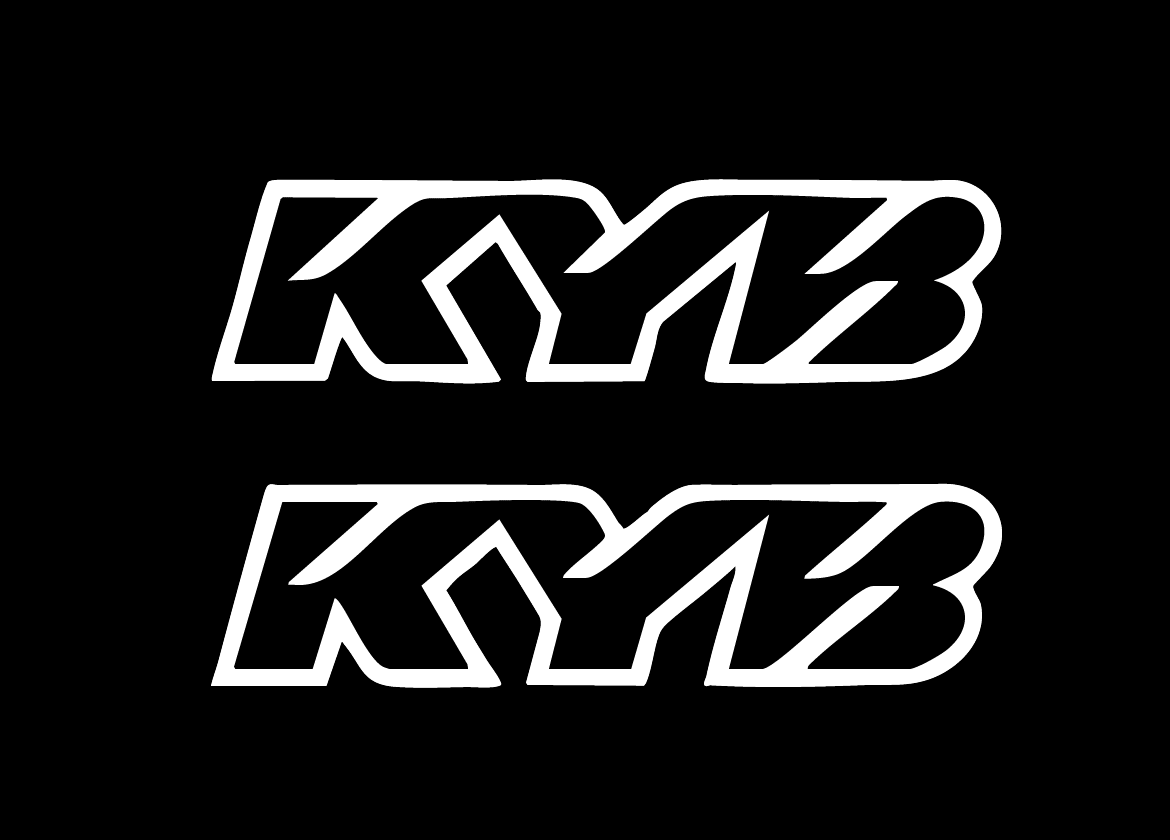 KYB Fork Stickers