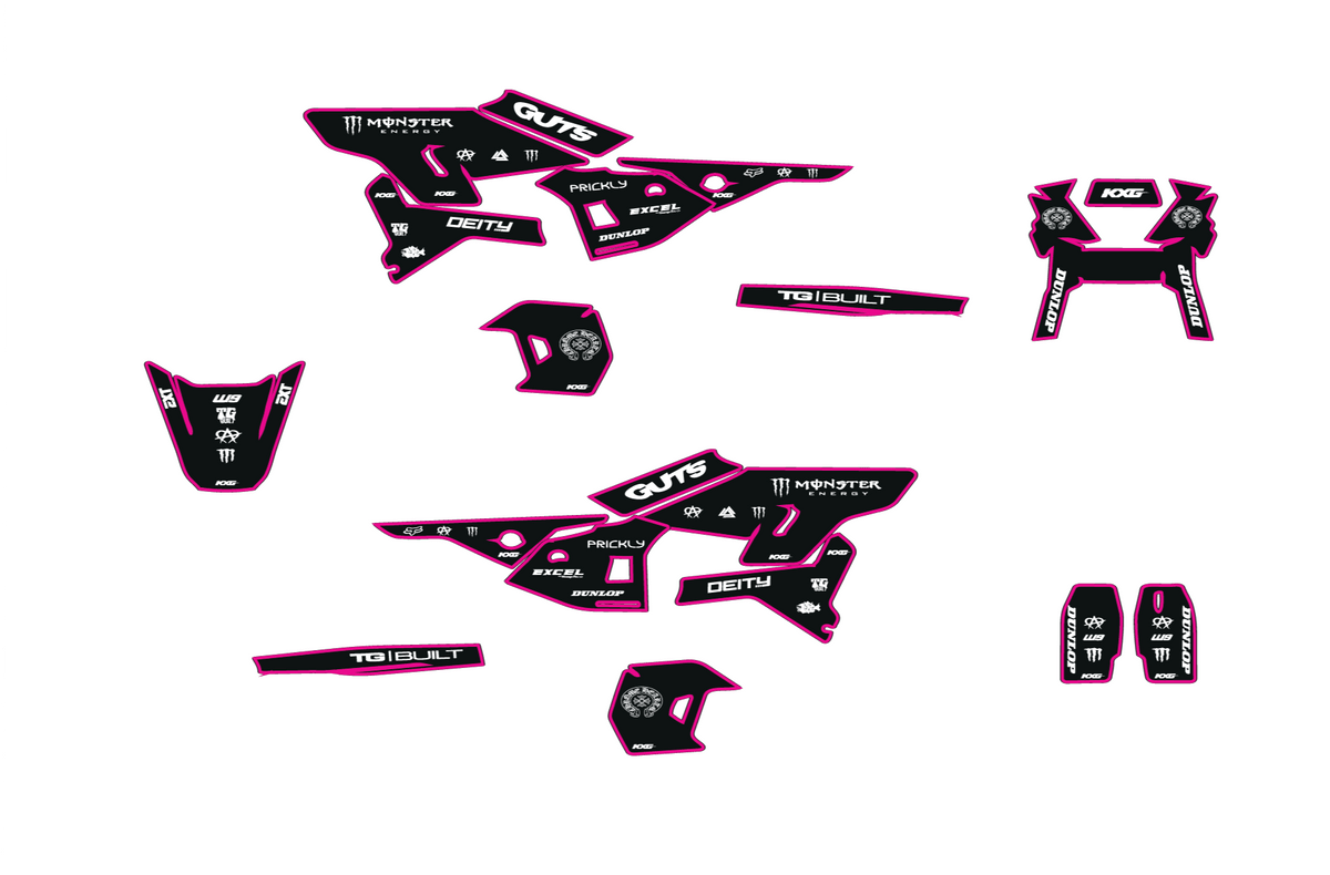 Tasaca V58 Full Graphics Kit
